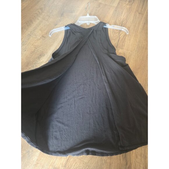 Lululemon Black Open Back Tie Back Lightweight Tank Top M 6 8 - NO SIZE TAG - Picture 6 of 11
